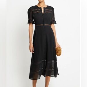 O.P.T. Vero Moda midi dress size 10 NWT like reformation